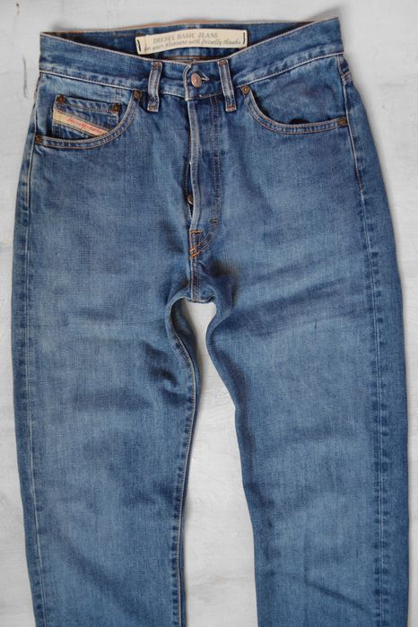 mom jeans Diesel spodnie z wysokim stanem vintage