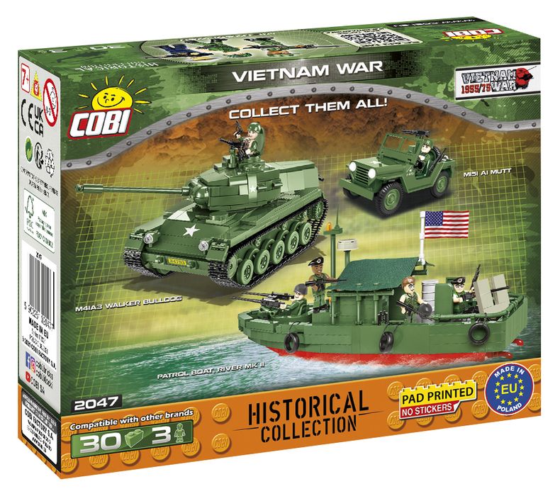 Klocki cobi 2047 figurki VIETNAM WAR