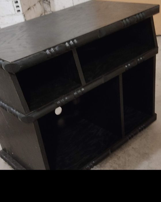 REGAł czarny tv audio