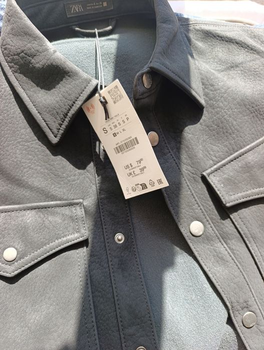 Sobrecamisa casaco S M Zara