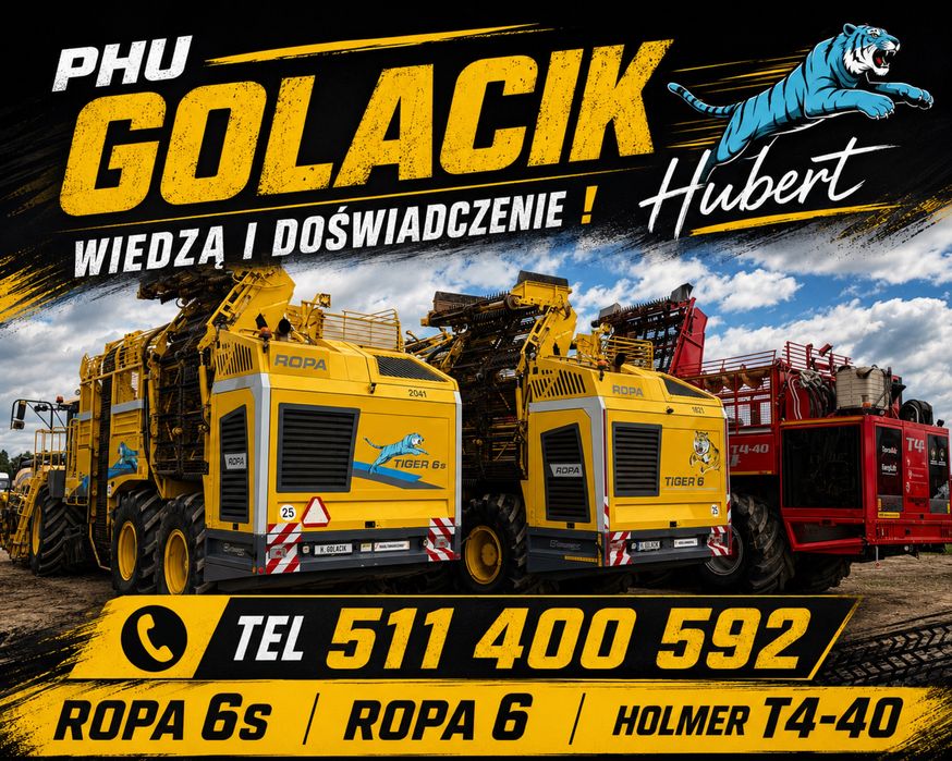 Kopanie burakow cukrowych ! Ropa Tiger 6s