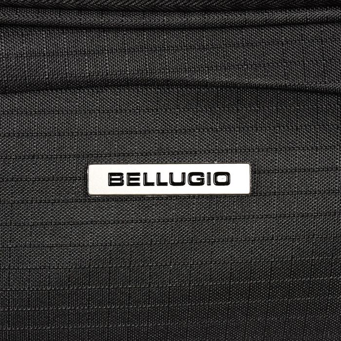 mała torba podróżna na kółkach bellugio czarna