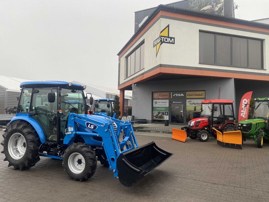 Nowy traktor ciągnik LS 57KM kabina klima +ładowacz 1233kg gwar. 5 lat