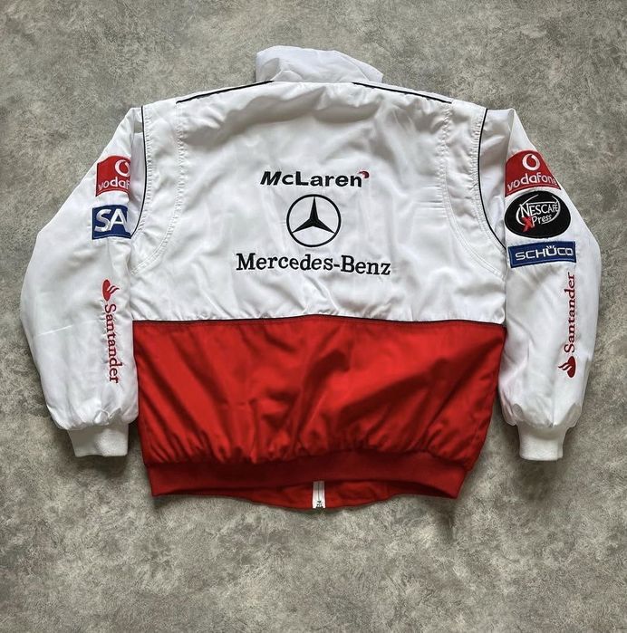 Бомбер Mersedes-Bens/Бомбер/Mercedes/Куртка Мерседес/Santander/Мерседе