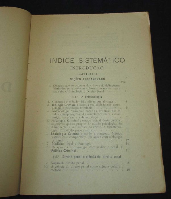 Livro Lições de Direito Penal 2ª edição 1945
