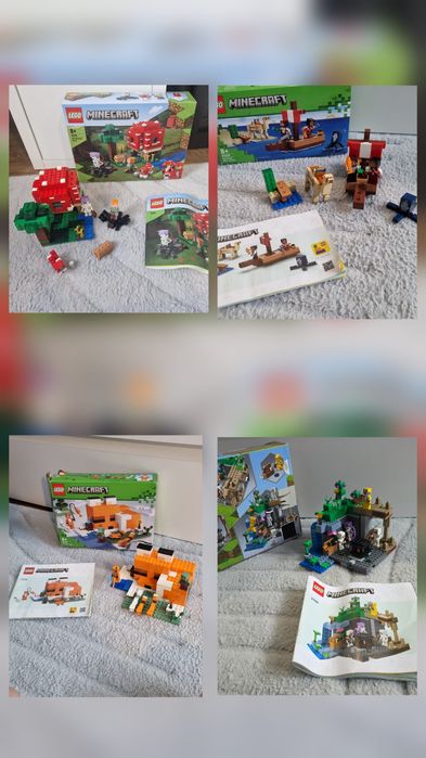 Klocki Lego Minecraft