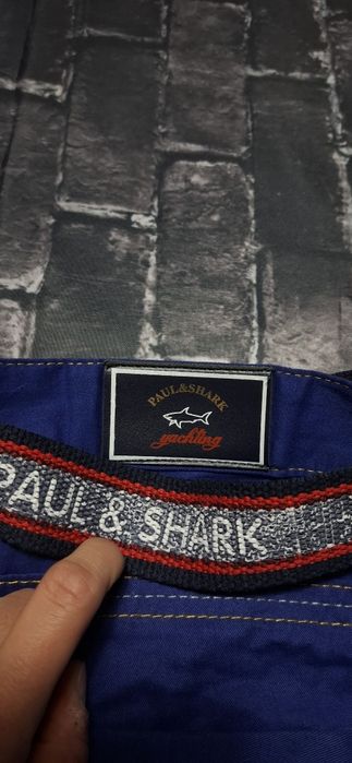 Paul&Shark Yachting spodenki męskie, szorty, lato, logo, premium belt