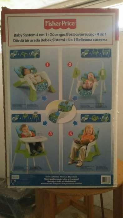Cadeira Fisher Price 4 em 1