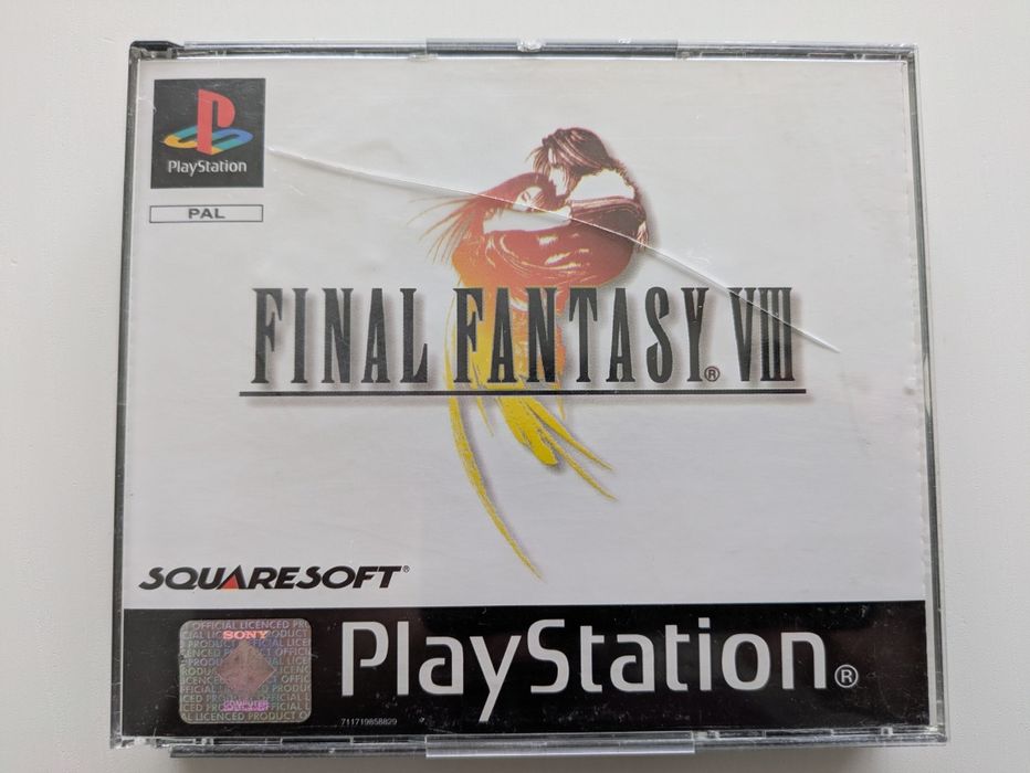 Final Fantasy VIII - caixa sem manual, partida