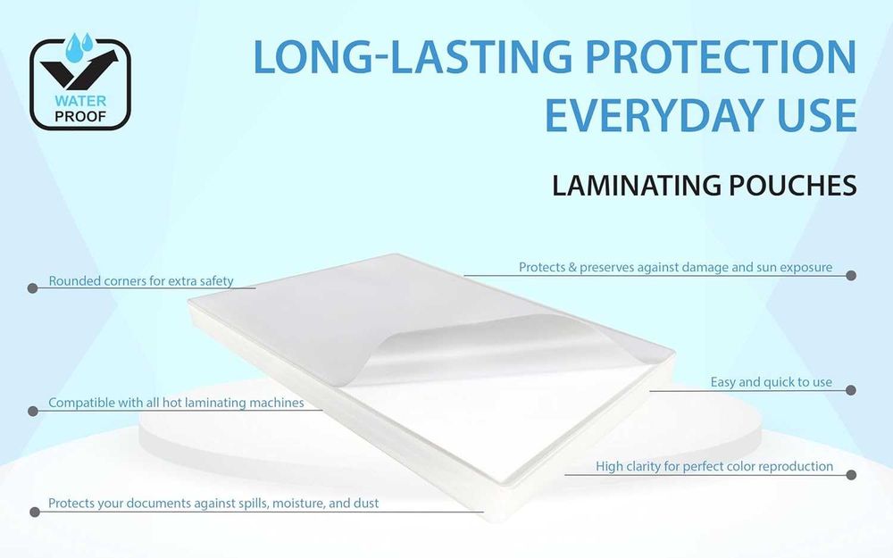 Folia laminująca ProProd Premium A4 100 sztuk z połyskiem 150 mikronów
