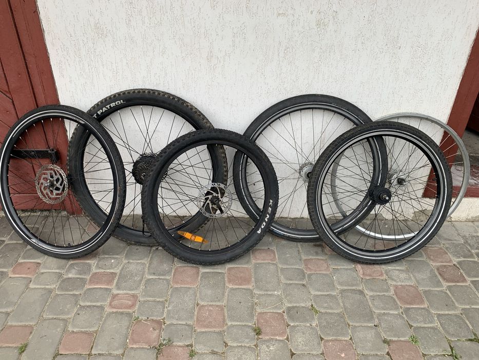 Колесо з динамовтулкою  26 з резиною