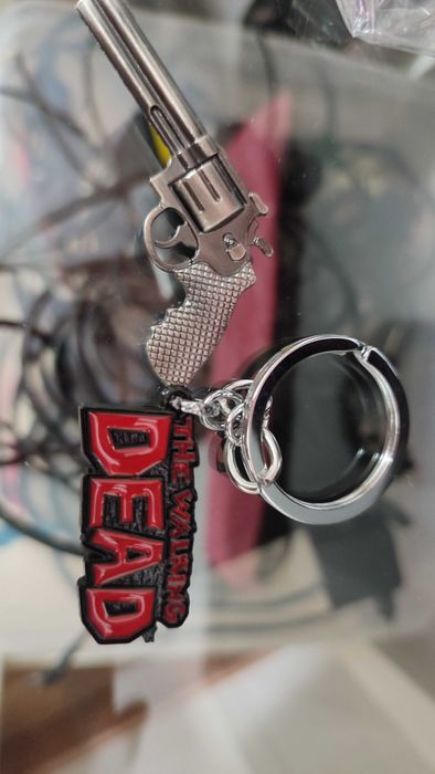porta chaves walking dead