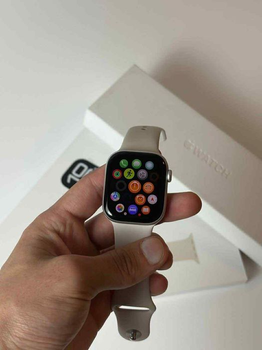 Часи Apple Watch 10 Silver 42 мм, 99 процентів батарея, на гарантіі