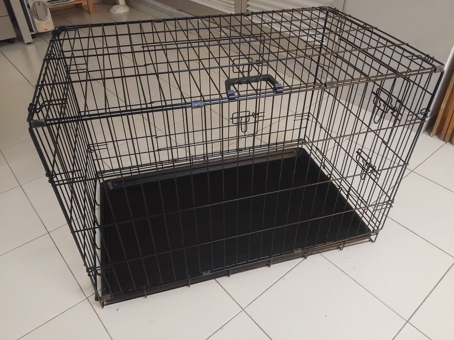 Jaula para cães 90 x 64 x 56 cm