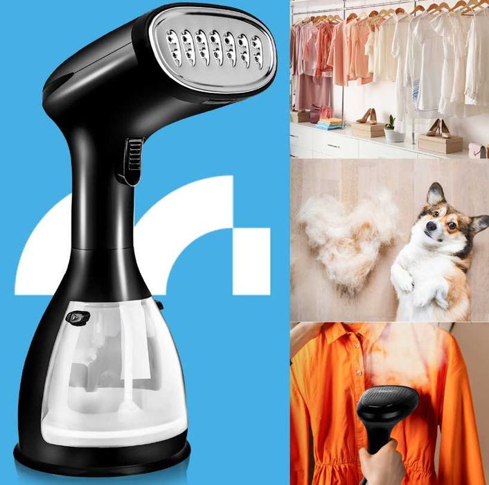 ŻELAZKO PAROWE Parownica Do Ubrań Streamer Parowy Akcesoria - OKAZJA