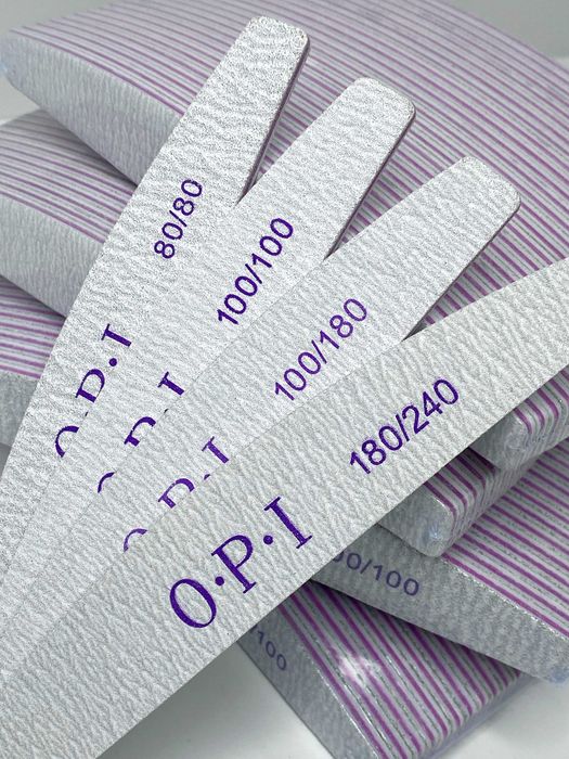 Пилочки, бафи, пилки-основи, змінні файли