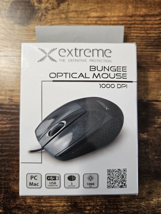 Nowa Myszka Przewodowa Xextreme 1000DPI USB
