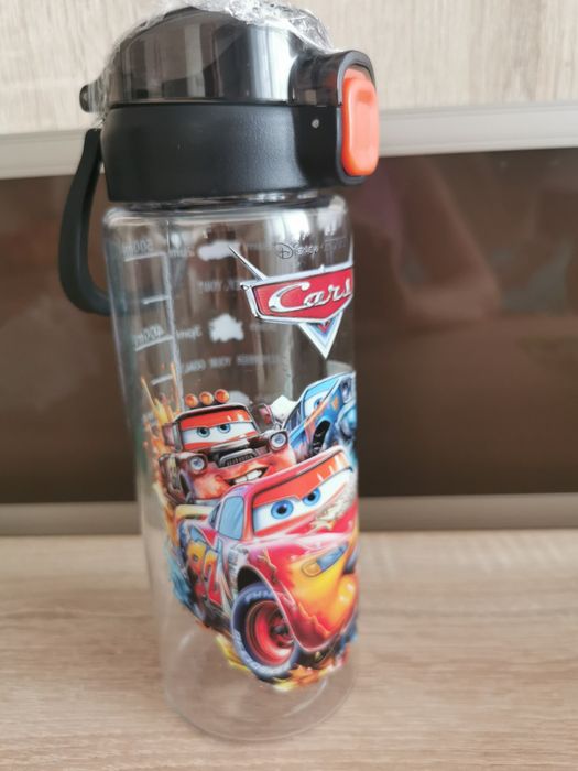 Nowy bidon 500 ml z motywem bajki Cars