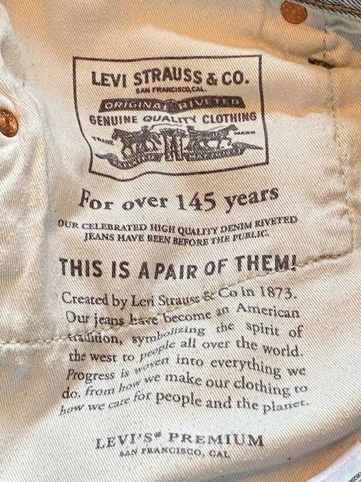 Levi’s Regular Calças de ganga ‘551Z Straight Crop