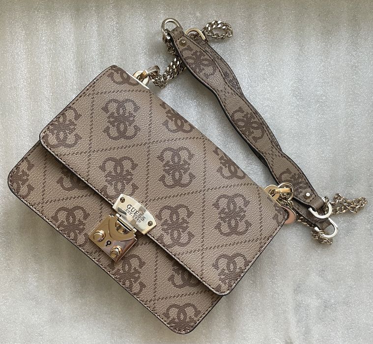 Сумка Guess Eliette Лого Латте оригінал