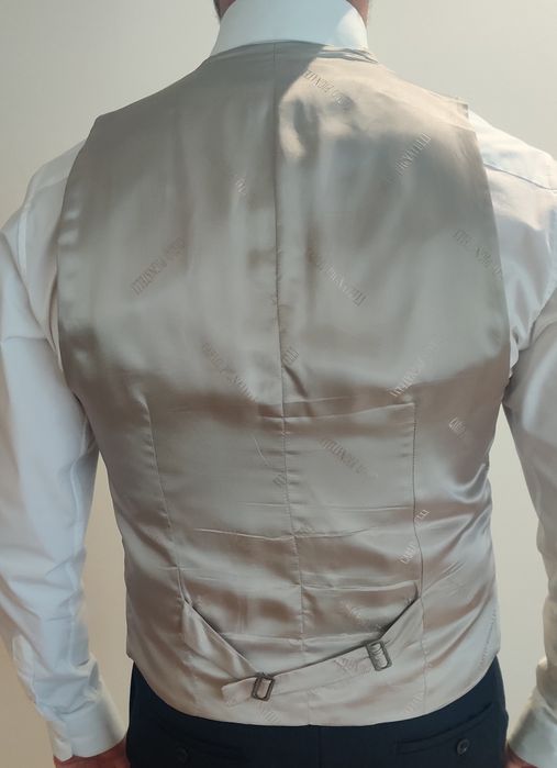 Colete casamento noivo prata - Carlo Pignatelli