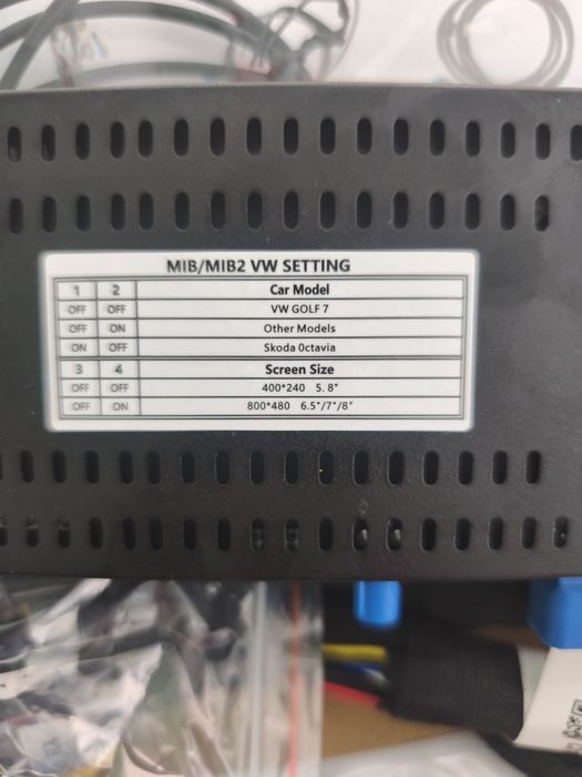 Carplay box для Volkswagen Skoda seat mib mib2