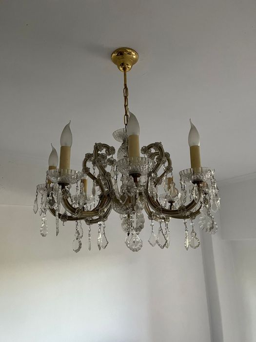 Lustre para 8 Lâmpadas