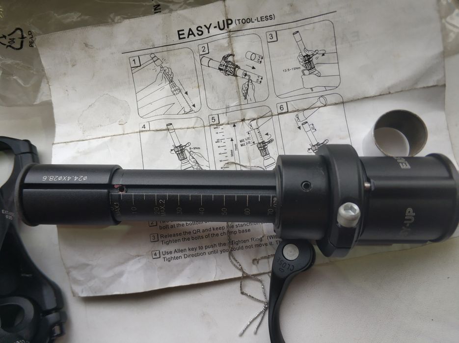 Найкращі та найнадійніші регулюємі виноси Ерготек 6 , Подовжувач штоку