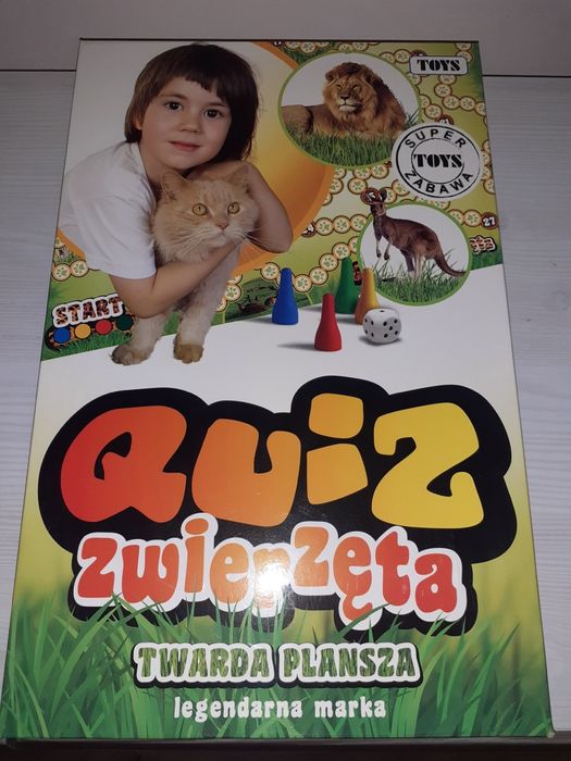 Gra planszowa Quiz zwierzęta