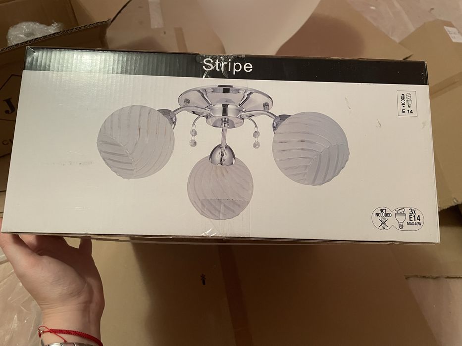 lampa sufitowa plafon stripe