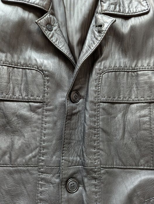 Шкіряна куртка чоловіча