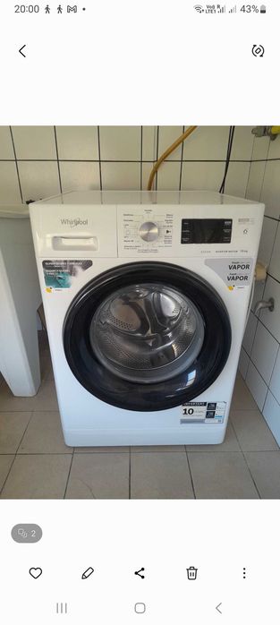 Maquina de lavar roupa Whirlpool 10 kgs