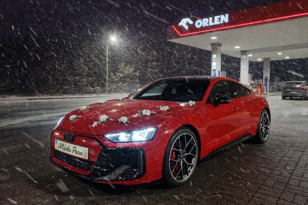 Najnowsze Audi Etron GT RS do Ślubu