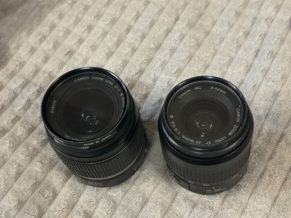 Фотоапарат Canon EOS 600D + портретний обʼєктив