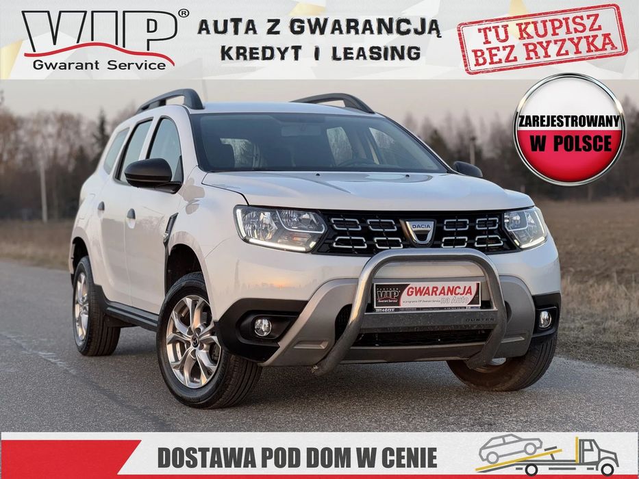 Dacia Duster GAZ LPG klima LED alu / PISEMNA GWARANCJA w cenie / Transport / KREDYT