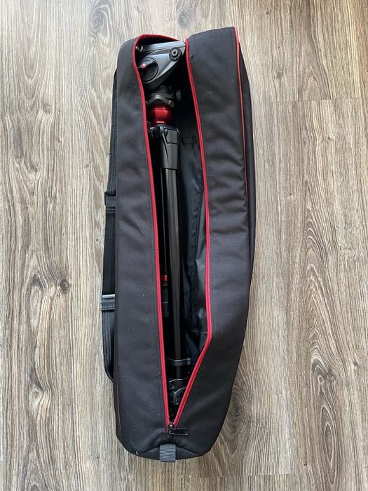 Manfrotto 755XB + MVH500AH — професійний відеоштатив, Made in Italy