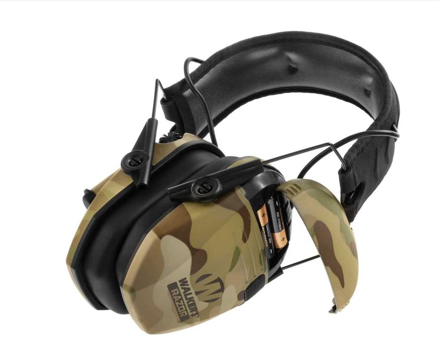 Активні тактичні навушники Walker’s slim Razor Multicam захист слуху