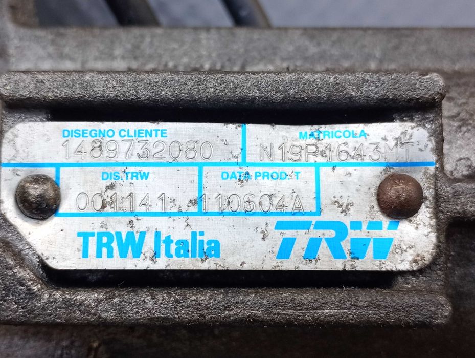 Рульова рейка Peugeot 807, Citroen C8, Fiat Ulysse (02-2014) рулевая