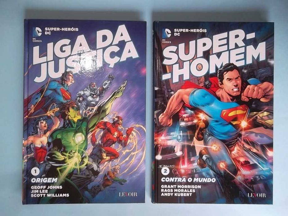 Colecção SUPER-HERÓIS DC - Editora LEVOIR - 8 volumes