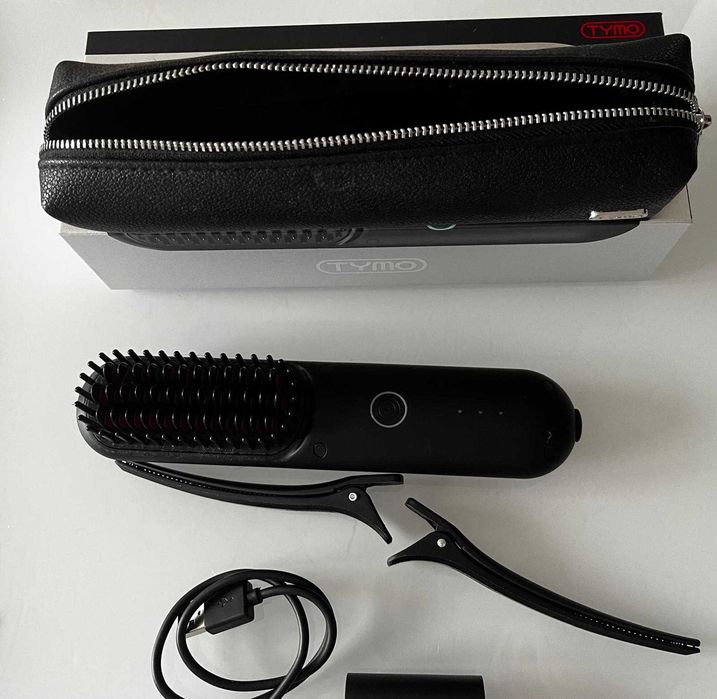 Escova alisadora portátil