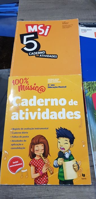 Livros fichas 5°ano
