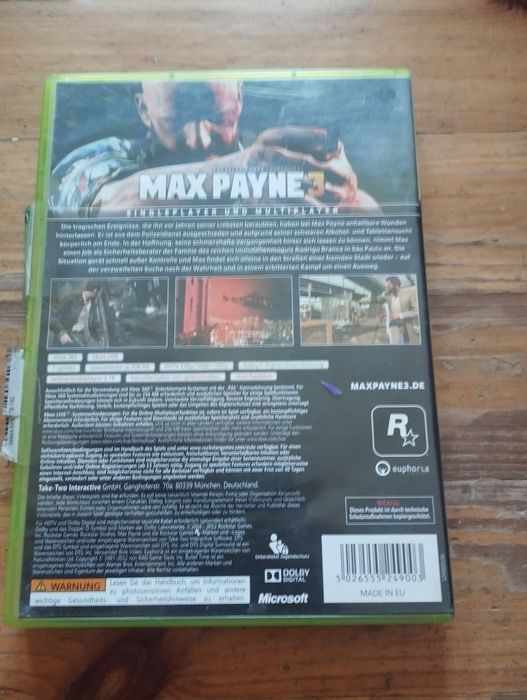 Xbox 360 Max Payne 3