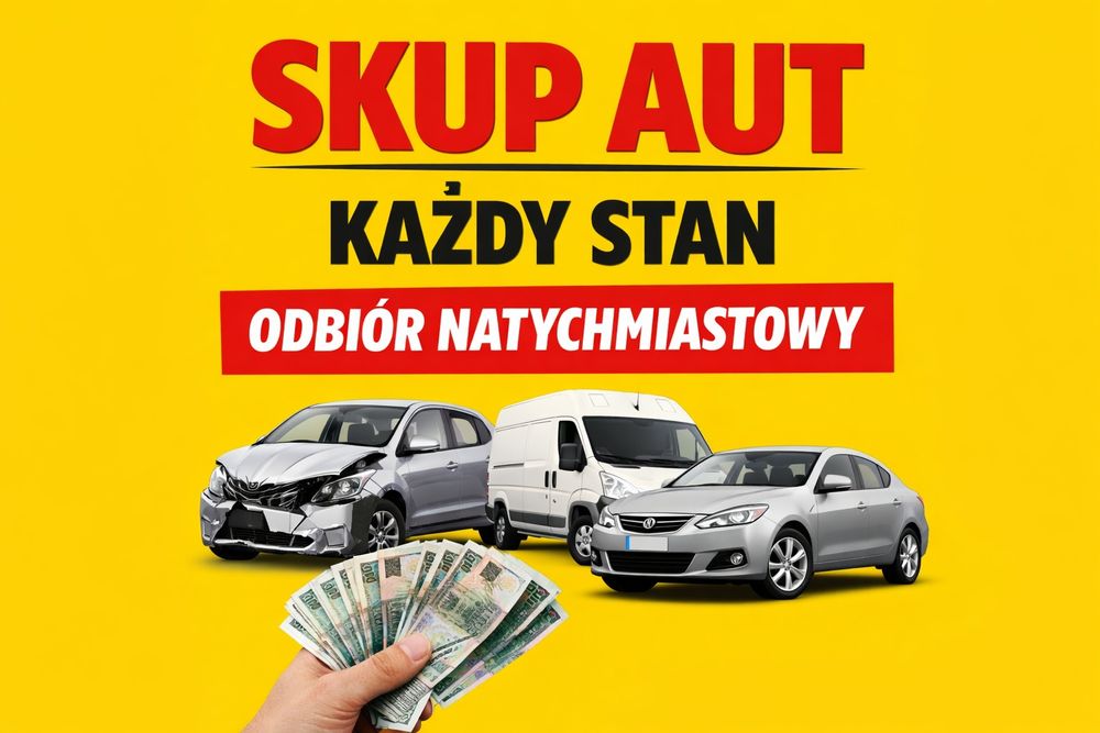 Skup Aut Samochodów Płock Sochaczew+200KM
