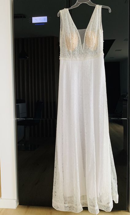 Wyjątkowa suknia wesele ślub cywilny