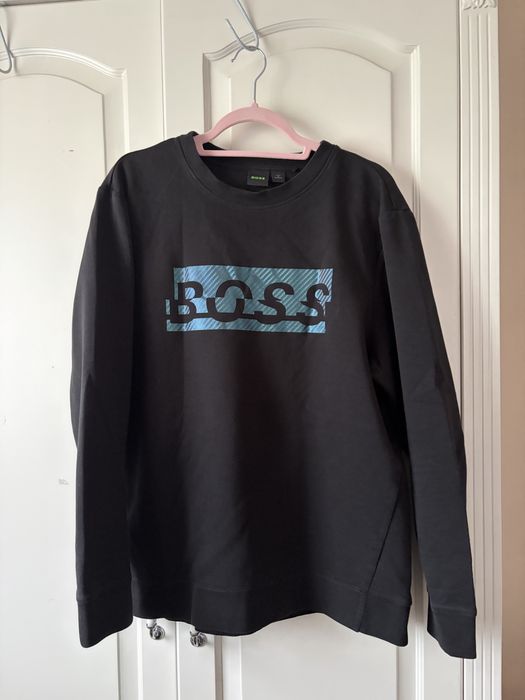 Czarna męska bluza Hugo Boss