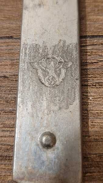 Widelec z niezbędnika (Essbesteck) Polizei III Rzeszy