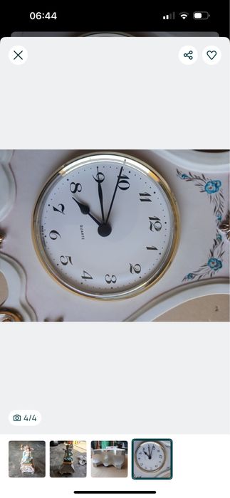 relógio de mesa Quartz em bom estado