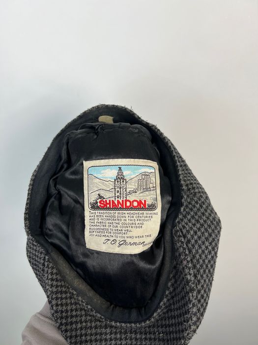 Kaszkiet Harris Tweed Wool Vintage 90’s London