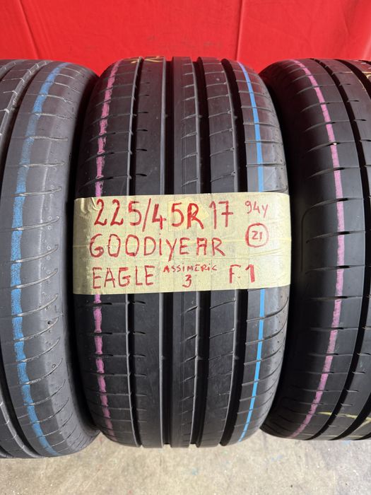 Pnrus 225/45/17 Goodiyear todos iguais Impecaveis