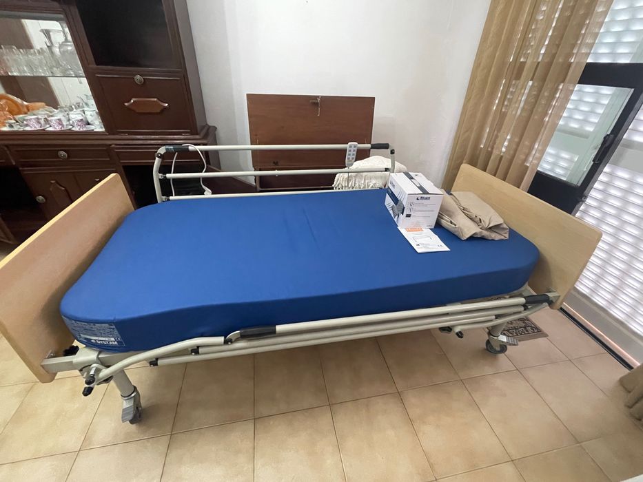 Cama de solteiro articulada